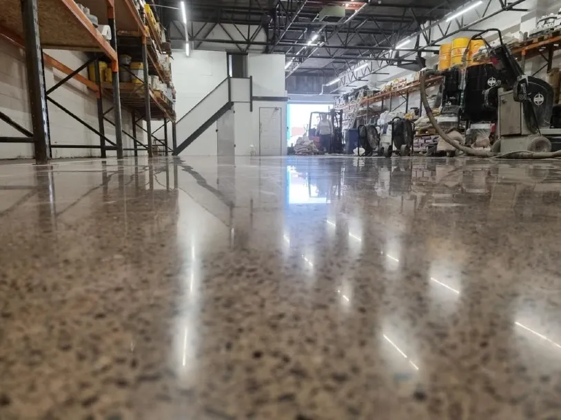 Sealed Concrete Floor vs Polished Concrete
