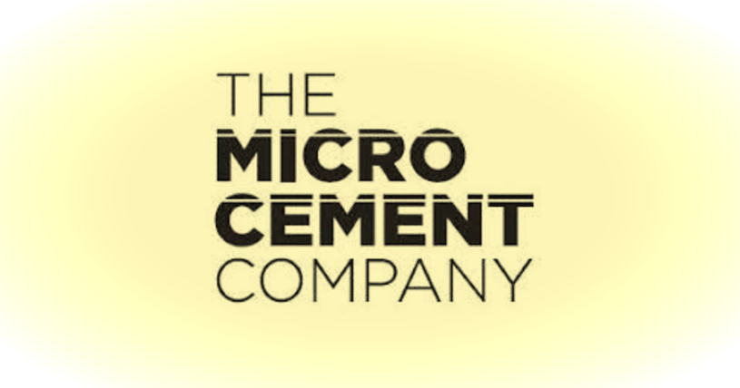 the microcement company logo